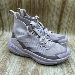 Adidas Terrex Free Hiker 2 Hiking Women's Size 7 Beige Athletic Shoes IF7120 New